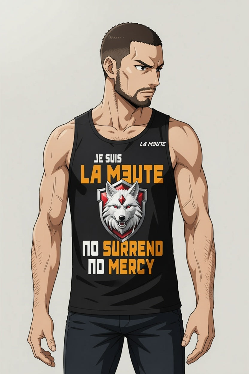 Débardeur sport homme "no mercy"