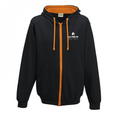 Sweat à capuche unisexe zippé bi-color "armageddon"