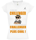 T-shirt manche courte femme "chillenger"