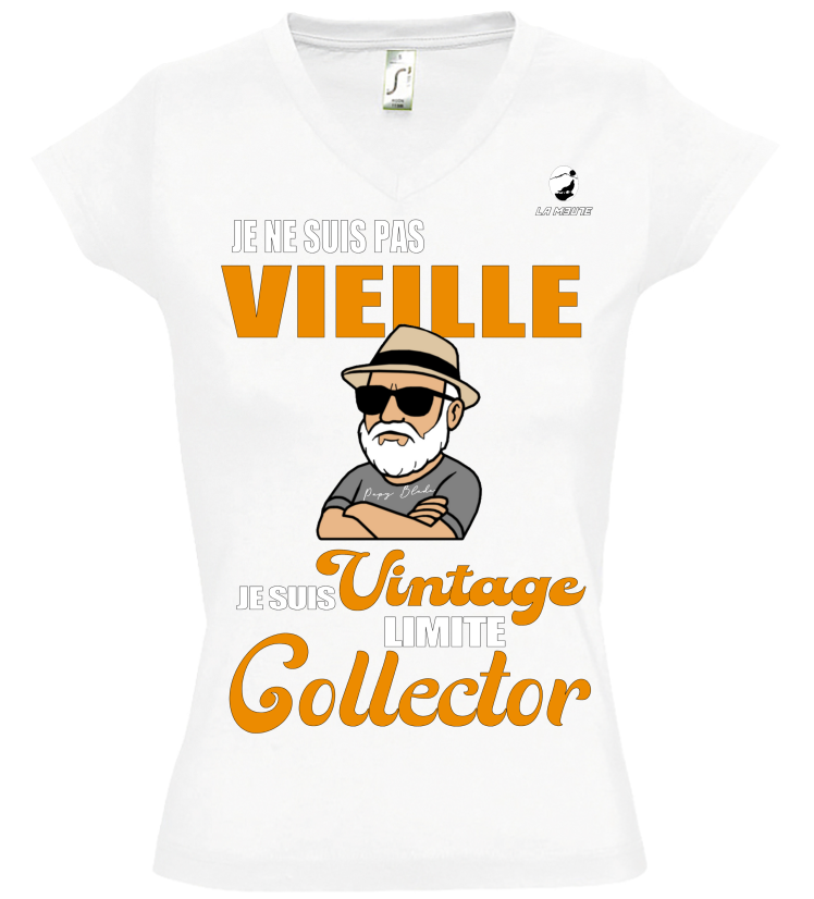 t-shirt manche courte femme "collector"