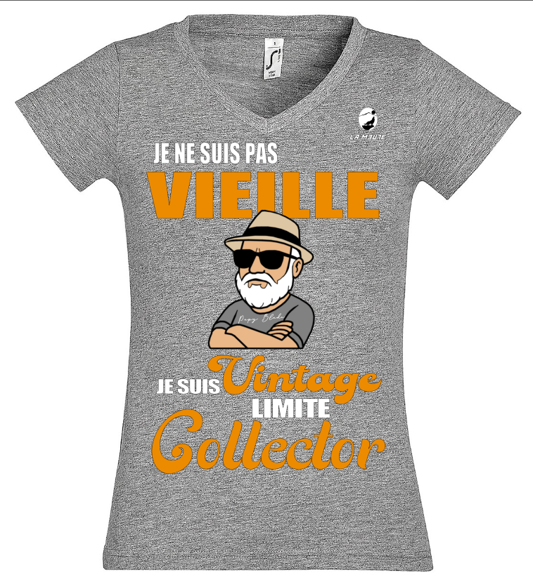 t-shirt manche courte femme "collector"