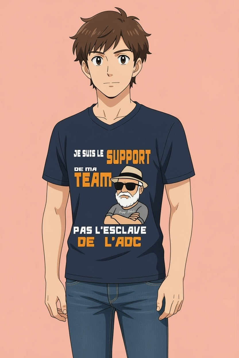 T-shirt manche courte homme "support"