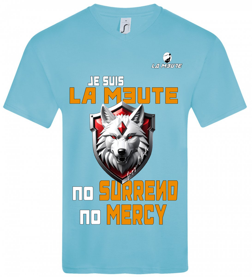 T-shirt manche courte homme "no mercy"