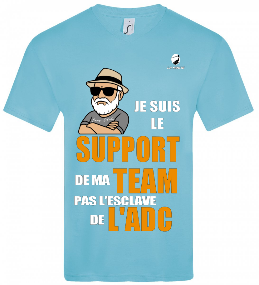 T-shirt manche courte homme "support"