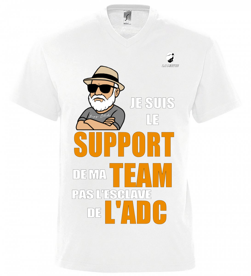 T-shirt manche courte homme "support"