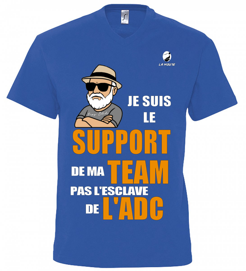 T-shirt manche courte homme "support"