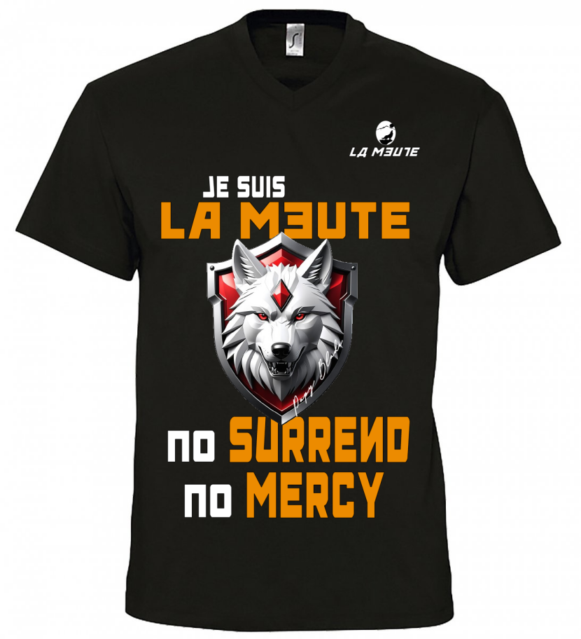 T-shirt manche courte homme "no mercy"