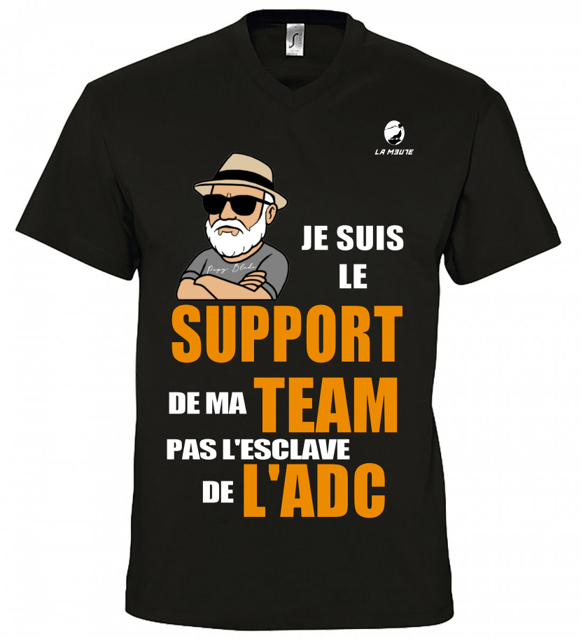 T-shirt manche courte homme "support"