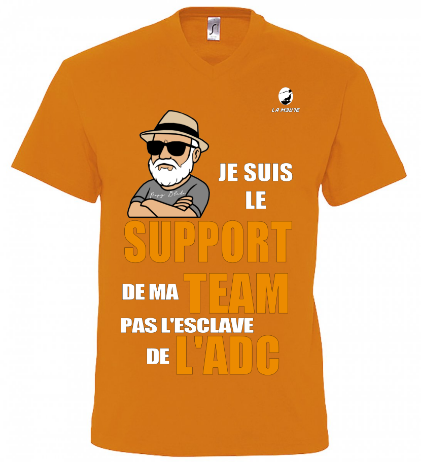 T-shirt manche courte homme "support"