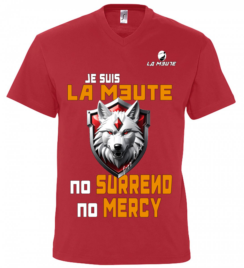 T-shirt manche courte homme "no mercy"