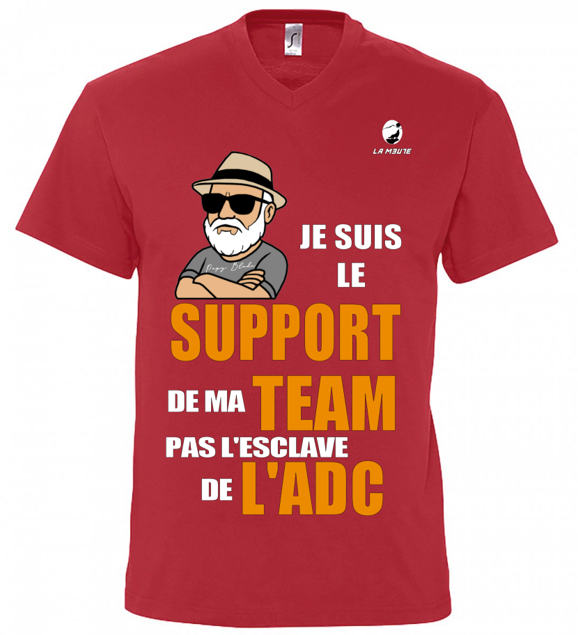 T-shirt manche courte homme "support"