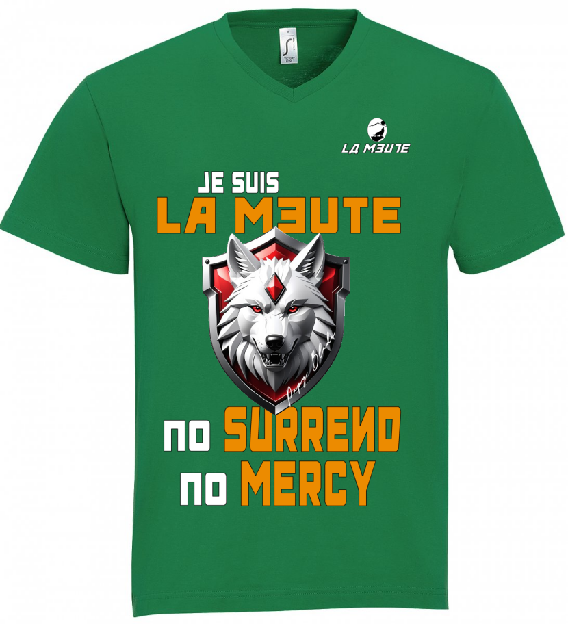 T-shirt manche courte homme "no mercy"