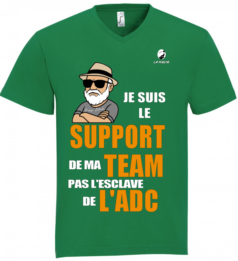 T-shirt manche courte homme "support"