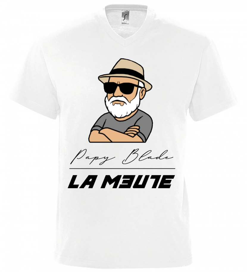 T-shirt manche courte homme "la meute"