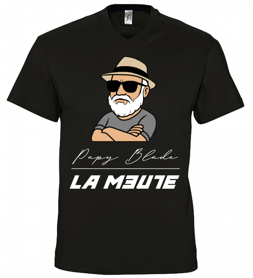T-shirt manche courte homme "la meute"