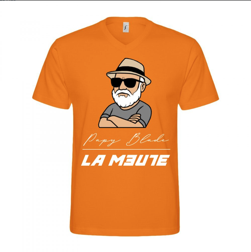 T-shirt manche courte homme "la meute"