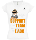 t-shirt manche courte femme "support"